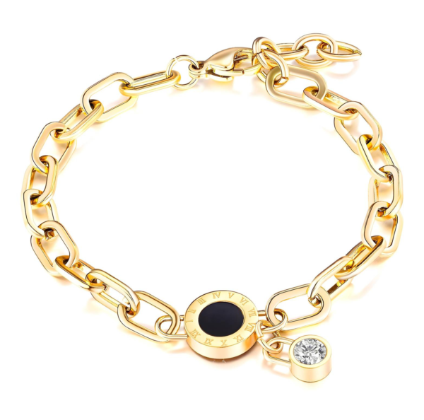 Midnight Luxe Gold Bracelet