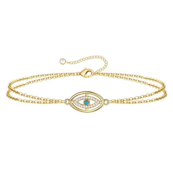 Opulent Watcher Gold Bracelet